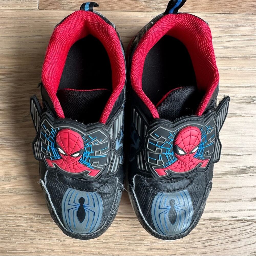 Disney Spider-Man Sneakers Light-Up Black/Red 12